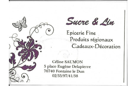 Sucre et lin